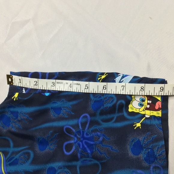 Men SpongeBob Swim Trunks Sz 30 - Picture 4 of 4